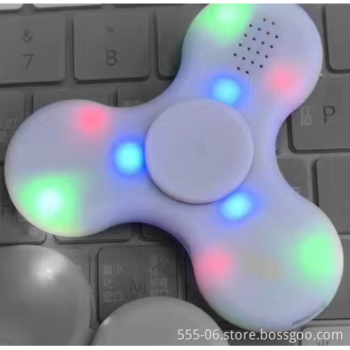 Tri-Spinner Bluetooth EDC Spinner with LED Light